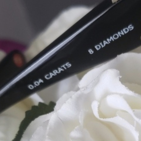 Luxury MICHELE Genuine Diamond Sunglasses - Picture 8 of 10